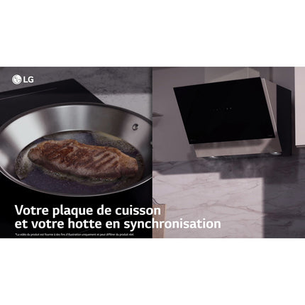 Hotte décorative murale LG HCEZ3626S ThinQ