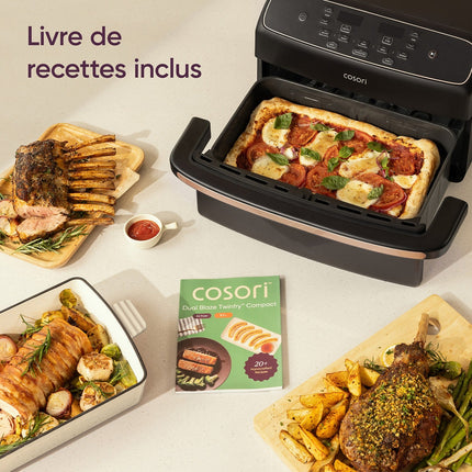 Friteuse sans huile COSORI Dual Blaze Twinfry Compact 8.6-L KAAPAFC