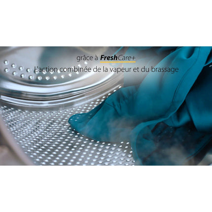 Lave linge séchant hublot WHIRLPOOL FFWDB864489BVFR