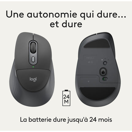 Souris sans fil LOGITECH M850 L GRAPHITE