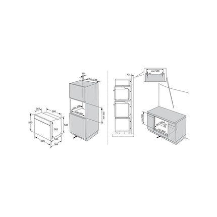 Four encastrable fonction vapeur HISENSE BSA66346PBGWIFI