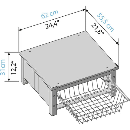 Kit de réhausse MELICONI pour lave-linge