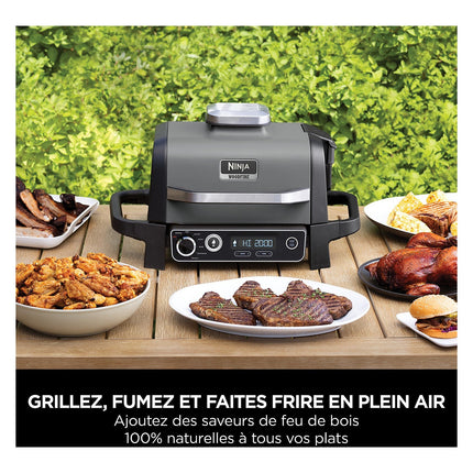 Barbecue électrique NINJA Woodfire OG701EU à poser, 33x28 cm