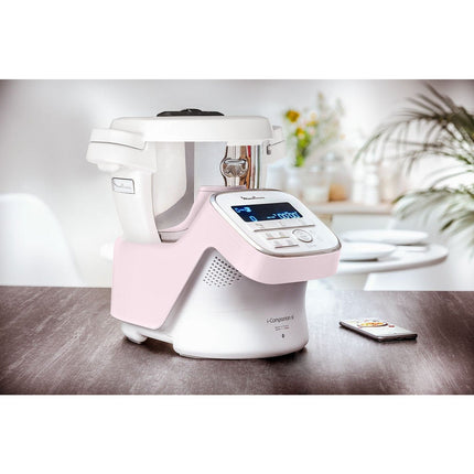 Robot cuiseur MOULINEX connect I-Companion XL Rose HF90E700