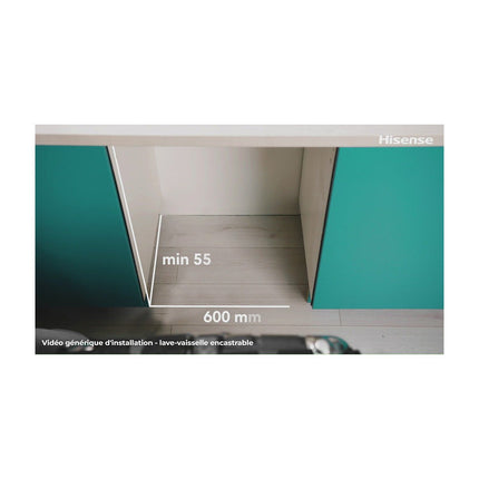 Lave vaisselle encastrable HISENSE HV16B