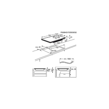 Plaque induction MIOGO MHI801SH SmartHood