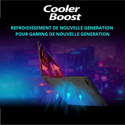 PC Gamer MSI Cyborg 15,6" FHD 144Hz Intel Core i5 13420H Nvidia GeForce RTX 4050 16 Go RAM DDR5 SSD 512 Go