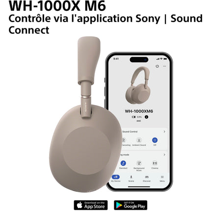 Casque SONY WH-1000XM6 IA