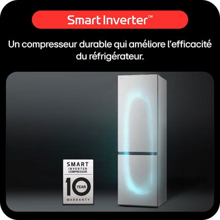 Réfrigérateur combiné LG GBV3200DSW
