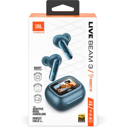 Ecouteurs JBL Live Beam 3 Bleu