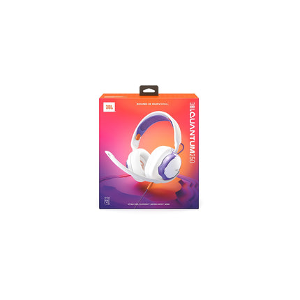 Casque gamer JBL Quantum 250 Blanc Violet