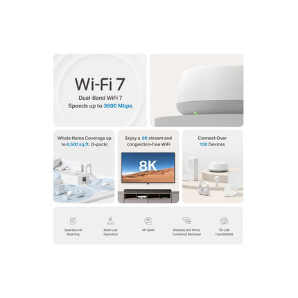 Routeur Wifi TP-LINK Deco BE22 (2 pack) Wifi 7