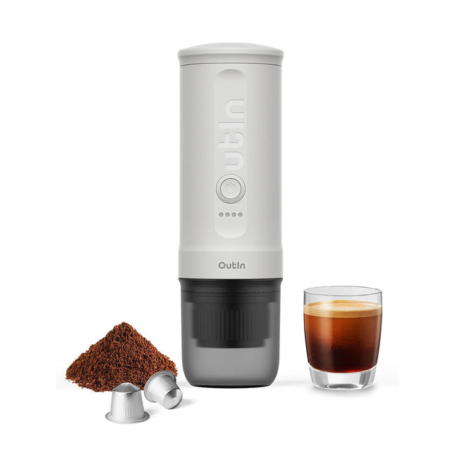 Cafetière portable OUTIN PACK NOEL OUTIN NANO + BASKET PLUS - WHI