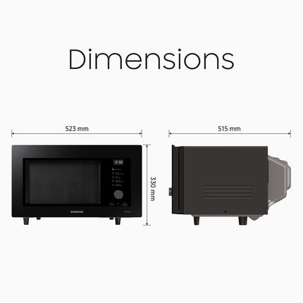 Micro ondes combiné SAMSUNG MC32DG7646CKE1 noir