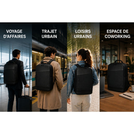 Sac à dos ADEQWAT Voyage 48H Jusqu'à 17''
