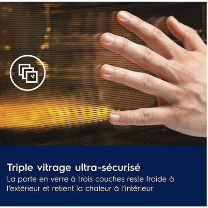 Four encastrable ELECTROLUX LODDP67WH2 Pyrolyse Chaleur tournante et Vapeur SteamBake 72L