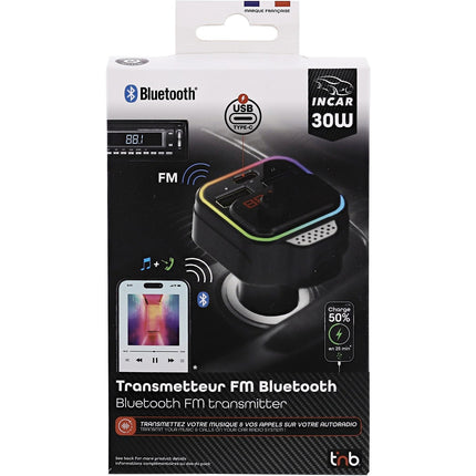 Transmetteur FM TNB Voiture bluetooth + kit main libre