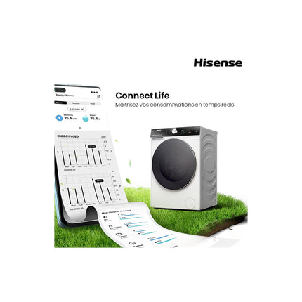 Lave linge hublot HISENSE WF7S1247BB