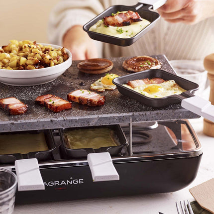 Raclette LAGRANGE element bleu abysse pierre de cuisson