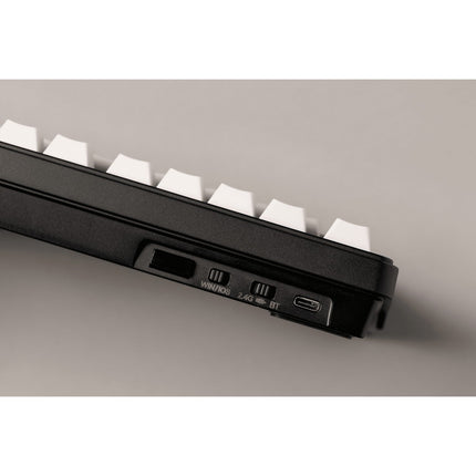 Clavier gamer sans fil THE G-LAB Keyz Elite 300 RGB Triple Mode Gris