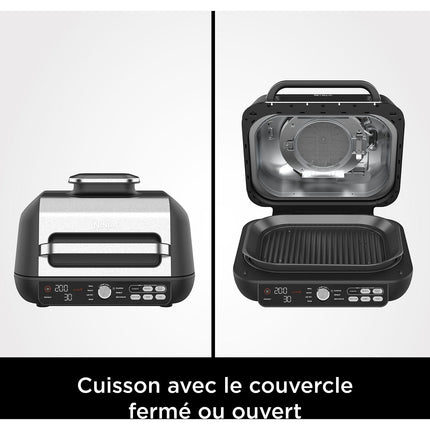 Grille-viande NINJA Foodi MAX PRO AG651EU noir gris à poser, 33x20 cm Reconditionné