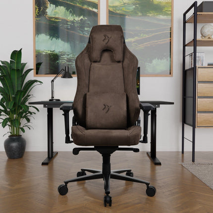 Chaise gaming AROZZI Vernazza SuperSoft Brown