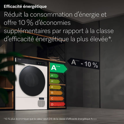 Sèche linge pompe à chaleur MIELE TQ 1000 WP Nova Edition
