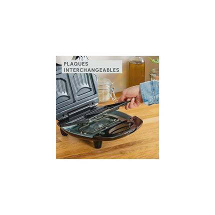 Gaufrier MOULINEX breaktime +3 plaques SJ611810