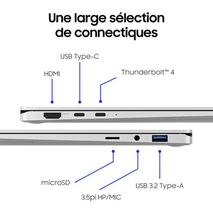 PC Hybride SAMSUNG Galaxy Book3 360 15.6'' Silver EVO