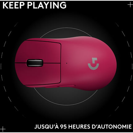 Souris Gamer Sans Fil LOGITECH PRO X SUPERLIGHT 2 DEX LIGHTSPEED