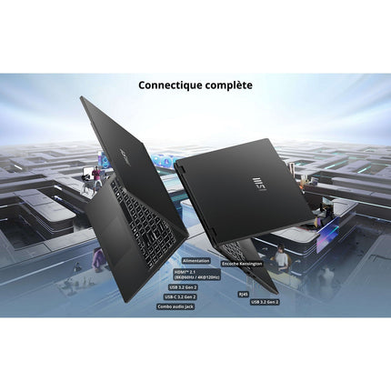 PC Gamer MSI VenturePro 15,6" FHD 144Hz Intel Core 7 240H Nvidia GeForce RTX 5060 16 Go RAM DDR5 SSD 1 To