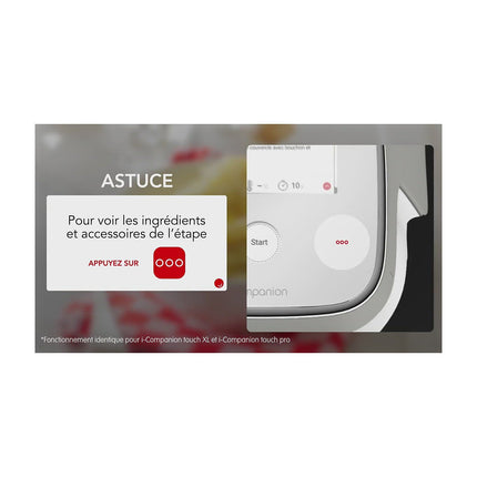 Robot cuiseur MOULINEX I Companion Touch Pro HF93ECF0