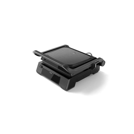 Grille-viande PHILIPS 7000 Series HD6307/70 noir sonde de cuisson, plaques amovibles, à poser, 29x26 cm