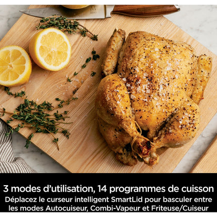 Multicuiseur NINJA Foodi Max OL750EU gris/noir 7,5 L, 14 modes de cuisson dont air fryer