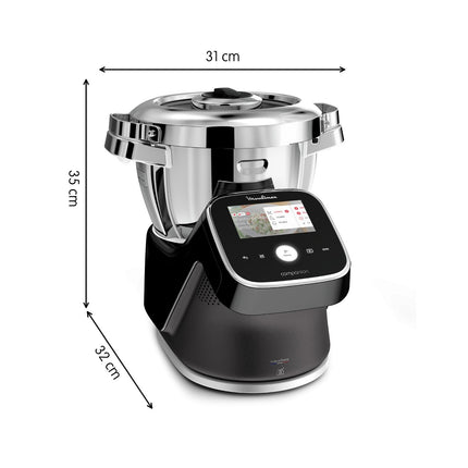 Robot multifonction MOULINEX I Companion Touch Pro XL Noir HF93D810