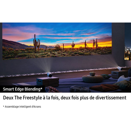 Mini vidéoprojecteur SAMSUNG The Freestyle LFF3 - Pack 6 mois CANAL+ inclus