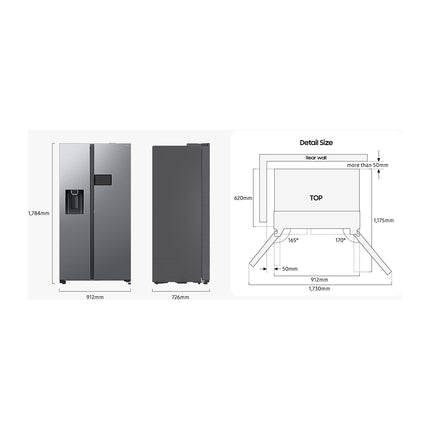Réfrigérateur Américain SAMSUNG RS90F6
