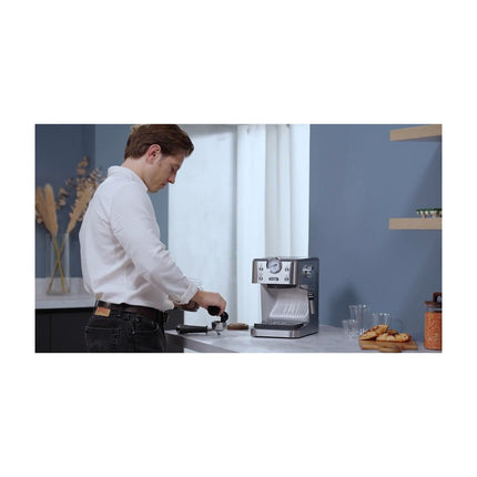 Machine à expresso DELONGHI Linea Classic EM450.M Argent