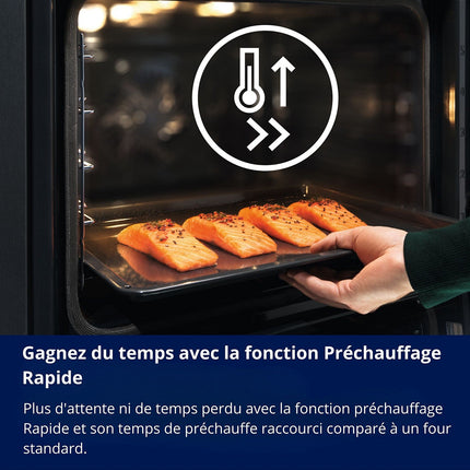 Four encastrable ELECTROLUX LODDP67WH2 Pyrolyse Chaleur tournante et Vapeur SteamBake 72L