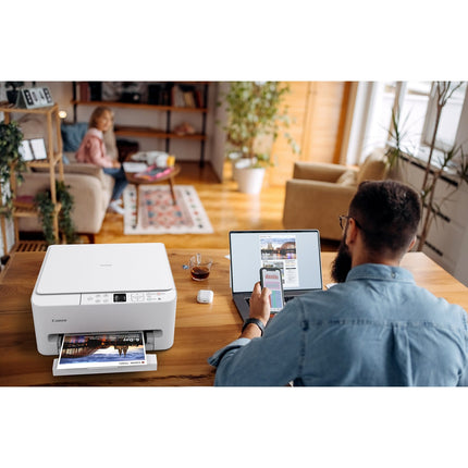 Imprimante jet d'encre CANON PIXMA TS6550i WH