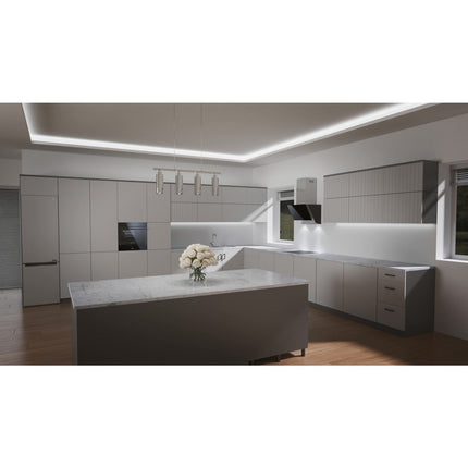 Hotte décorative murale inclinée LG HCEZ2428B ThinQ