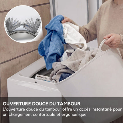 Lave linge top HAIER THASN2856TM4-S