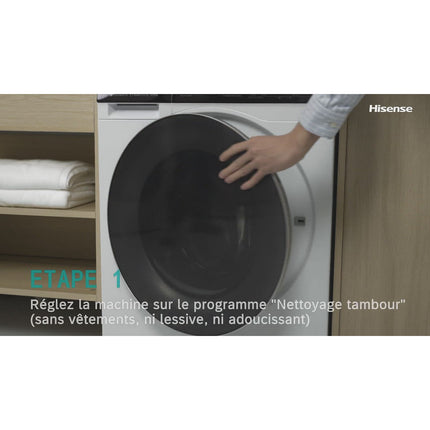 Lave linge hublot HISENSE WF3S9043BB3