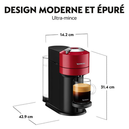 Nespresso KRUPS Vertuo NEXT ROUGE YY4296FD