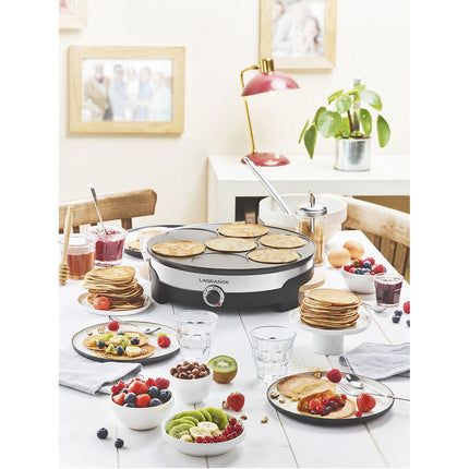 Crêpière LAGRANGE Tradi duo Grande et mini crêpes 10901
