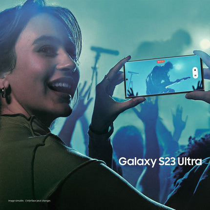 Smartphone SAMSUNG Galaxy S23 UltraNoir256Go Batterie Neuve Reconditionné
