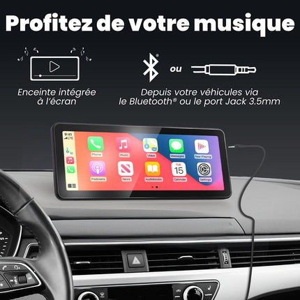 Fixation TNB Ecran sans fil CarPlay & Android Noir