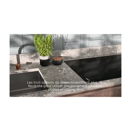 Plaque induction ELECTROLUX EIV95550 Flex90 H2H, Grande Zone Flexible Flex