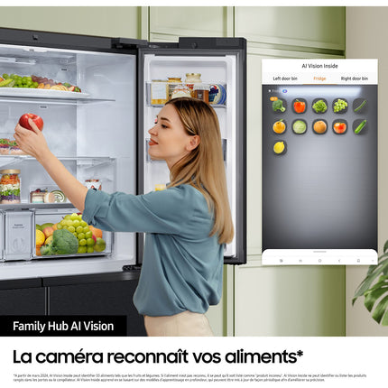 Réfrigérateur multi portes SAMSUNG RF65DG9H0ESR family hub