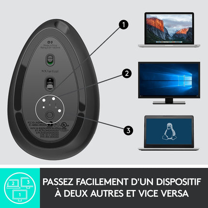 Souris sans fil LOGITECH MX Vertical